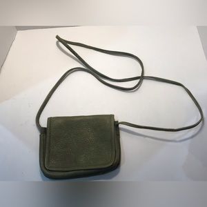 Genuine leather crossbody